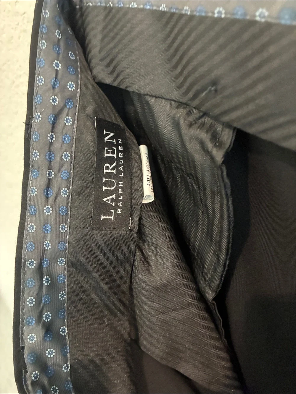 Ralph Lauren Black Men's Dress Pants